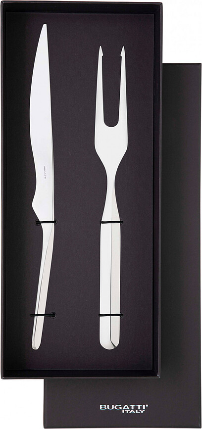 Vidal bestickset för kött i presentförpackning, 2 delar
