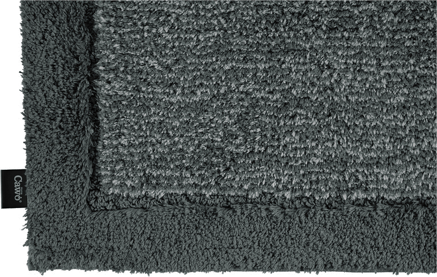 Alfombra de Baño Two-Tone, 60 x 100 cm, grafito