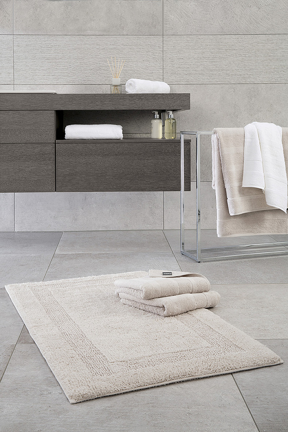 Alfombra de Baño Cawo, 100 x 60 cm, color crudo