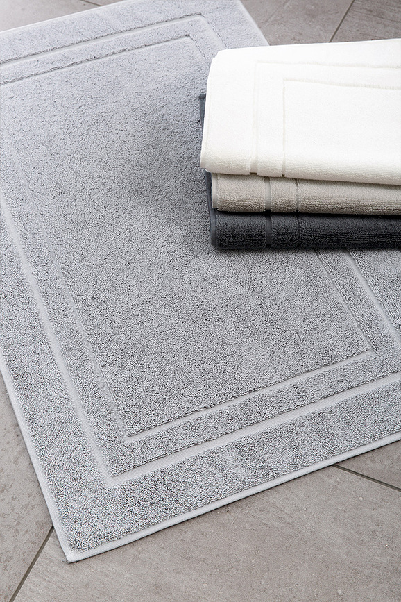 Alfombra de baño Classic, 50 x 80 cm, antracita