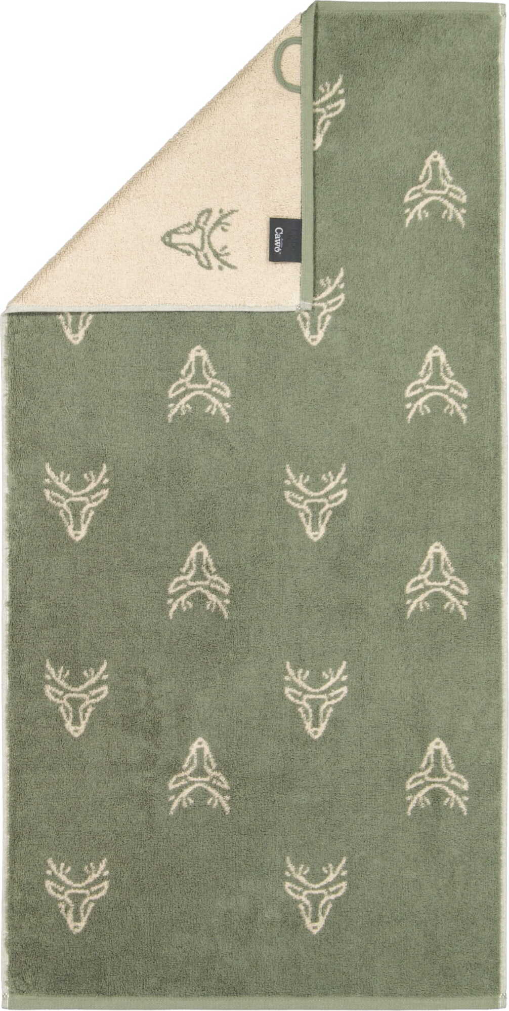 Alpenchic Allover Handtuch 30 x 50 cm, zirbe
