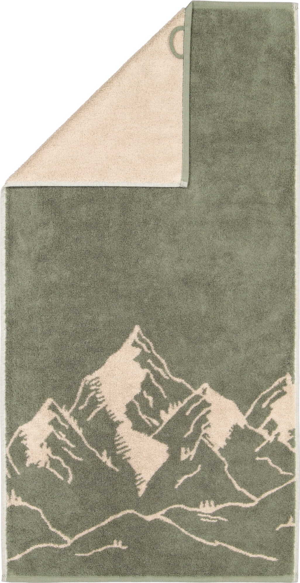 Alpenchic Berge Handtuch 50 x 100 cm, zirbe