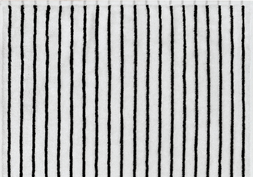 Asciugamano Black&White a scacchi 80 x 150 cm