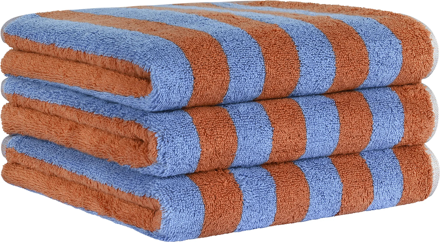 Asciugamano Bold Streifen 50 x 100 cm, nero-beige