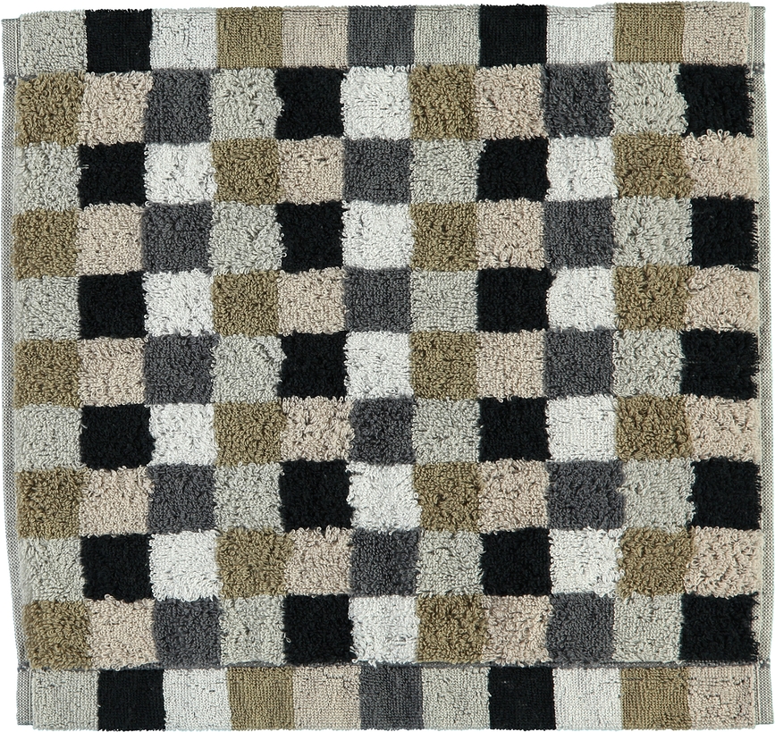 Asciugamano Cube 30 x 30 cm grigio-beige