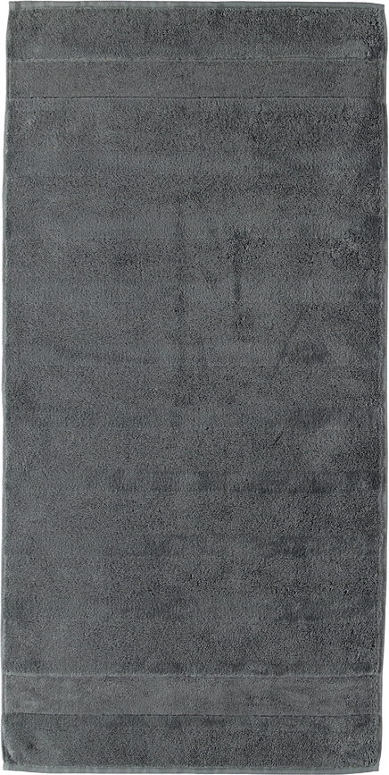 Asciugamano Noblesse II liscio 80 x 160 cm color antracite