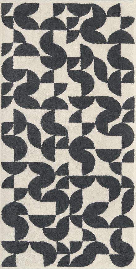 Asciugamano Studio 50 x 100 cm color antracite