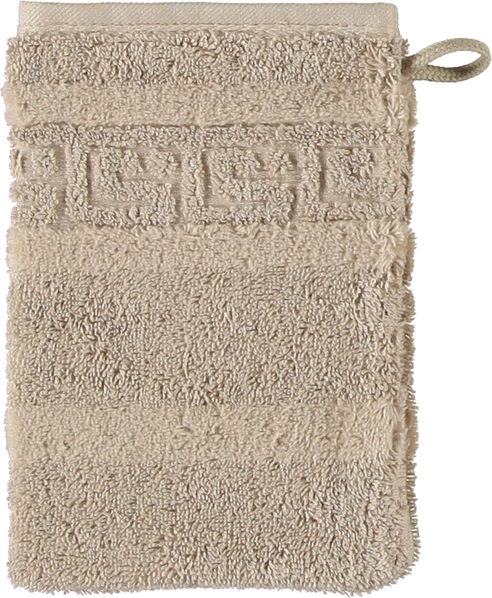 Badehandske Noblesse 16 x 22 cm sand, sandfarvet