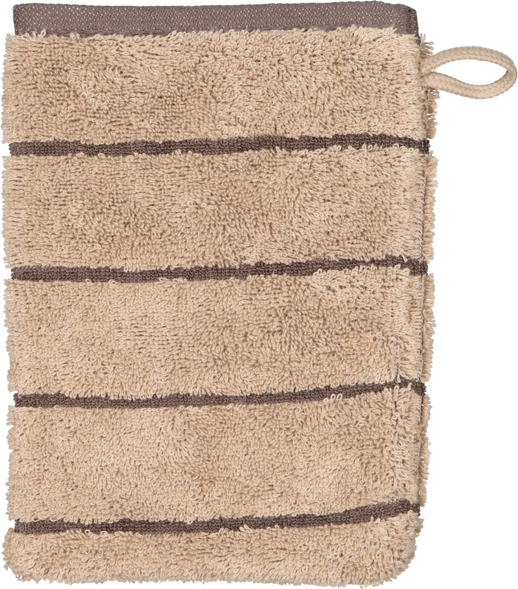 Balance Waschhandschuh wendbar 16 x 22 cm, sandfarben