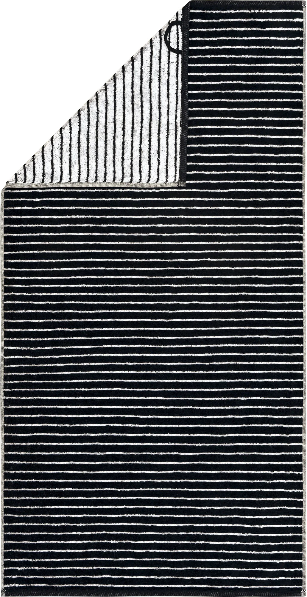 Black&White Ringel Handtuch 50 x 100 cm
