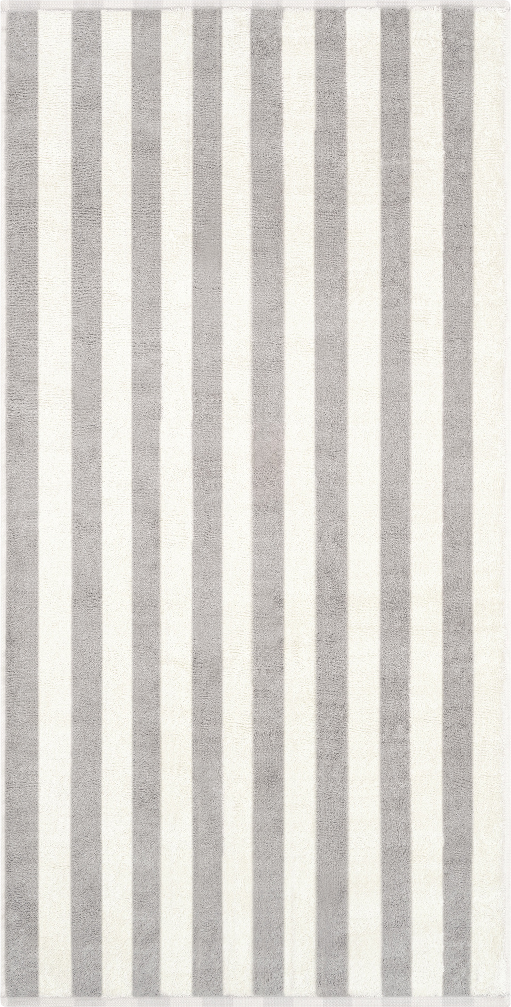 Bold Streifen Handtuch 70 x 140 cm, grau-weiß