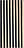 Bold Streifen Towel 70 x 140 cm, black-beige