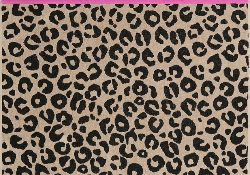 Brisača Beach Stripes 90 x 180 cm, belo-rumena