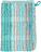 Cashmere Badhandske randig 16 x 22 cm, mintgrön