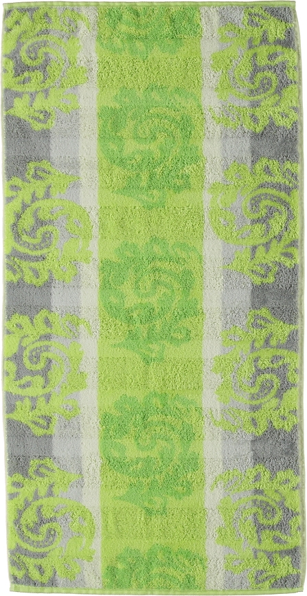 Cashmere Handtuch 50 x 100 cm Jacquard kiwi