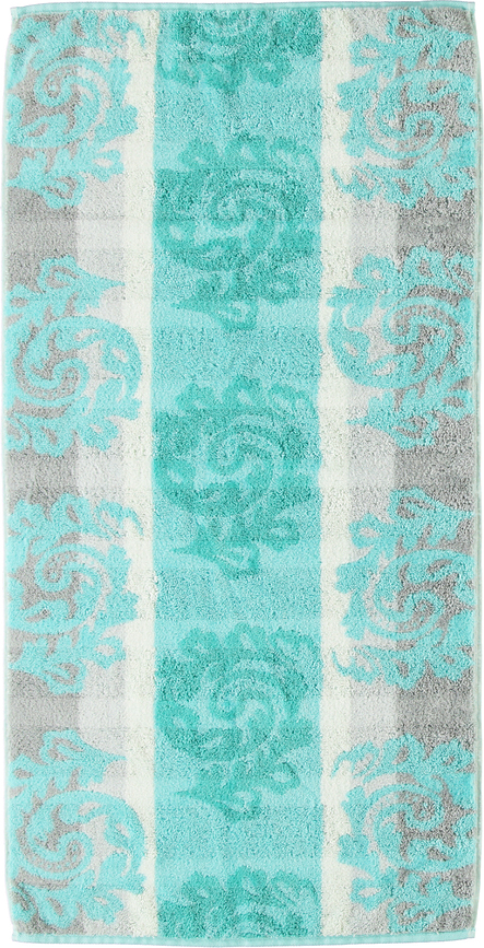 Cashmere Handtuch 50 x 100 cm Jacquard mintgrün