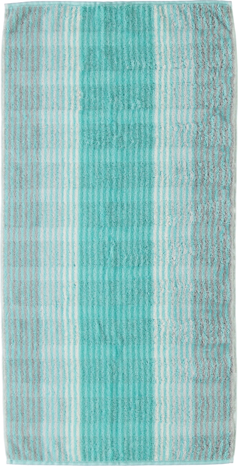 Cashmere Handtuch 80 x 150 cm gestreift mintgrün