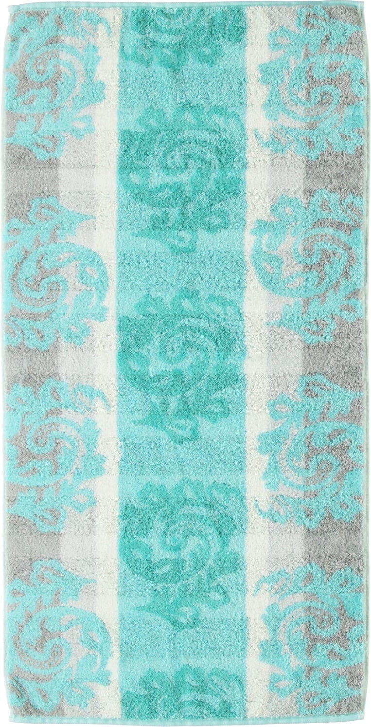 Cashmere Handtuch 80 x 150 cm Jacquard mintgrün
