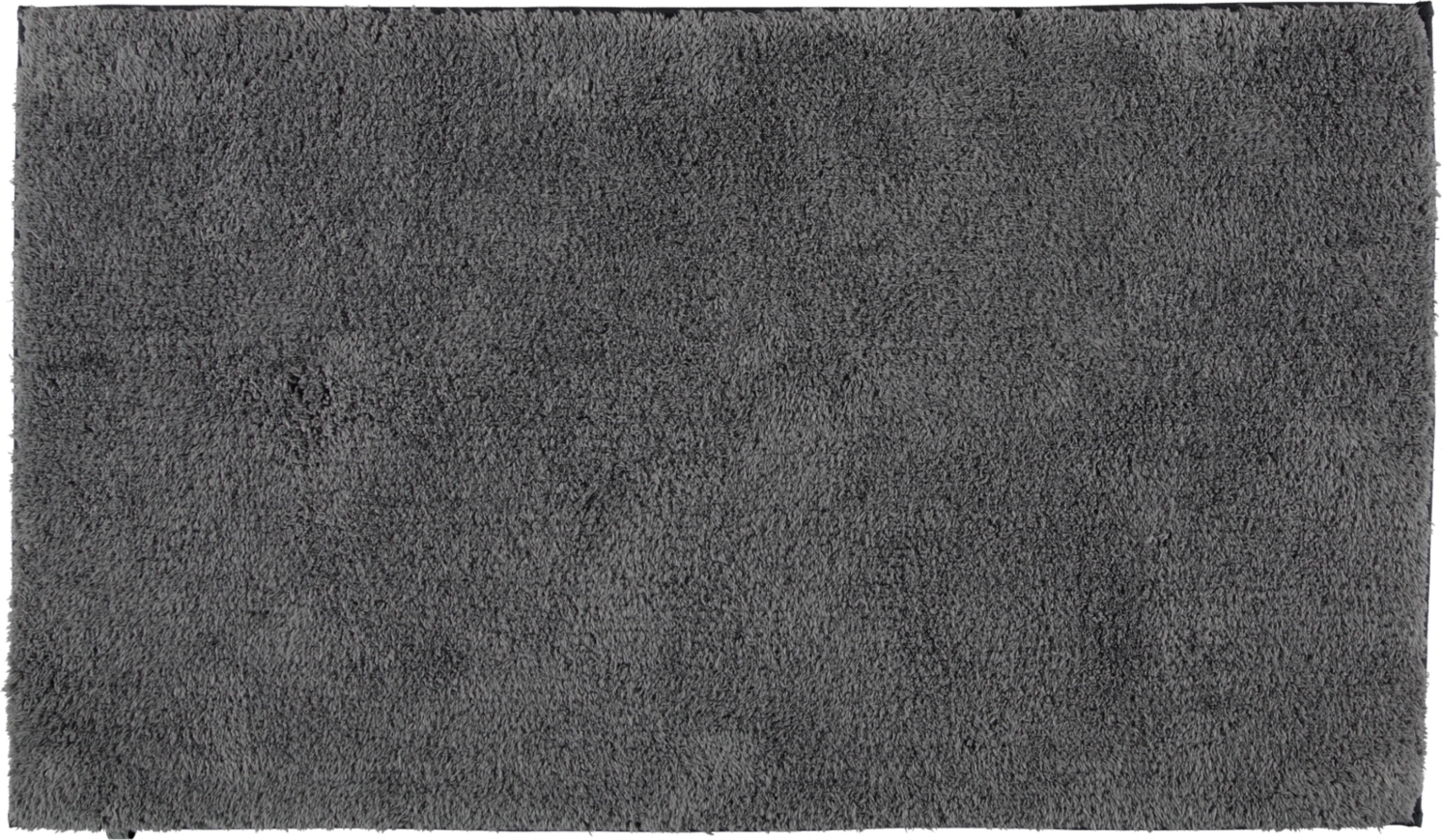 Cawo Badezimmer-Teppich 60 x 100 cm glatt anthrazitfarbig Anti-Rutsch