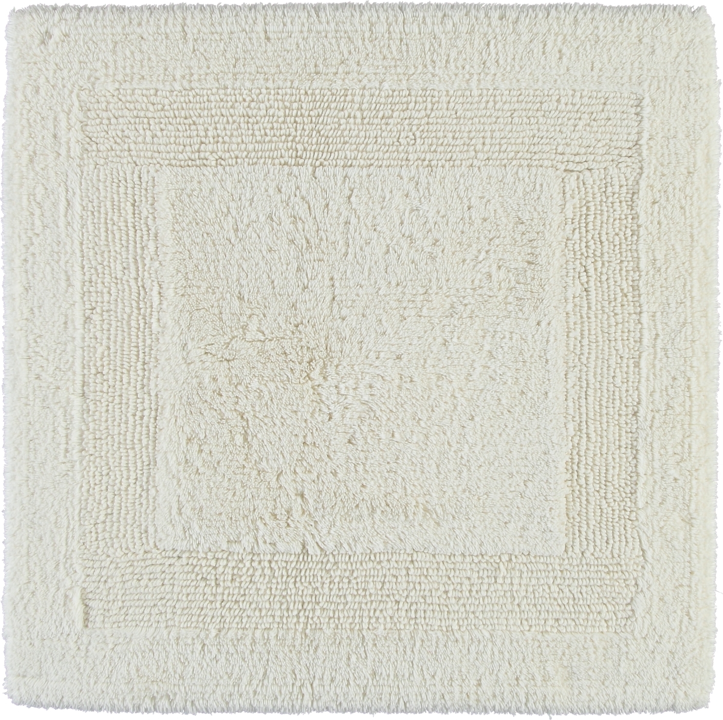 Cawo Badezimmer-Teppich 60 x 60 cm cremefarbig