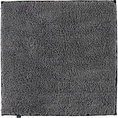 Cawo Badezimmer-Teppich 60 x 60 cm glatt anthrazitfarbig Anti-Rutsch