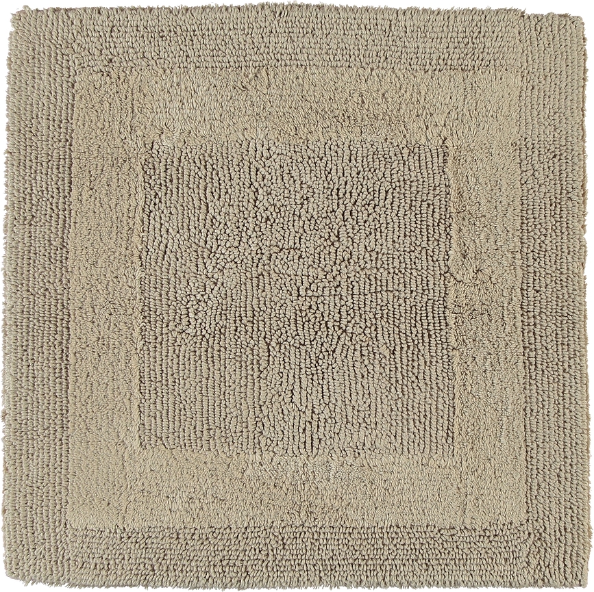 Cawo Badezimmer-Teppich 60 x 60 cm sandfarbig