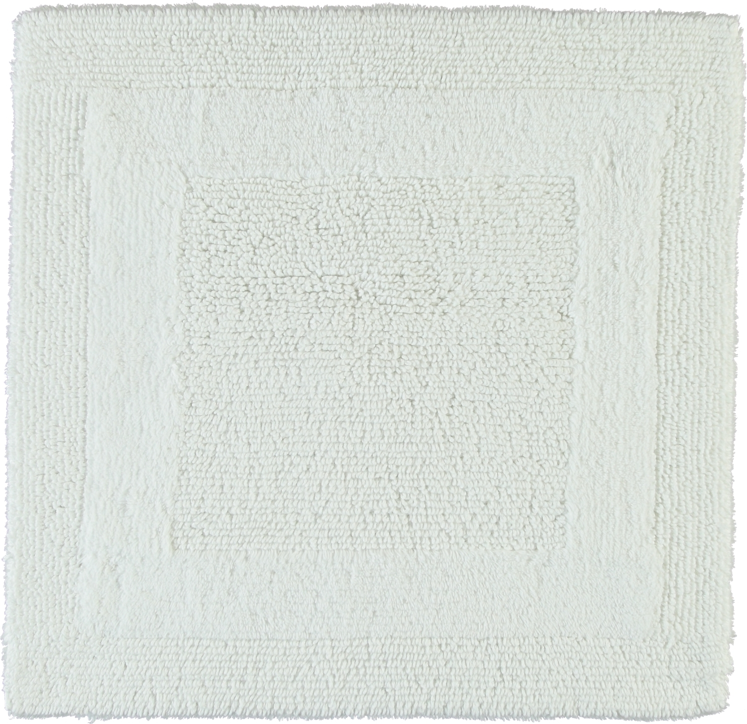Cawo Badezimmer-Teppich 60 x 60 cm weiß