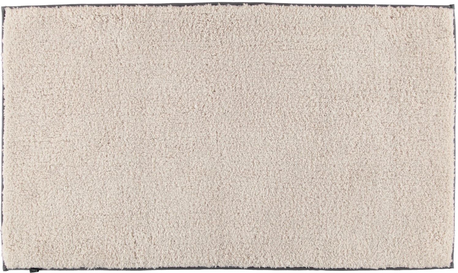 Cawo Badezimmer-Teppich 70 x 120 cm glatt beige Anti-Rutsch