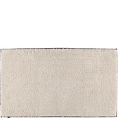 Cawo Badezimmer-Teppich 70 x 120 cm glatt beige Anti-Rutsch