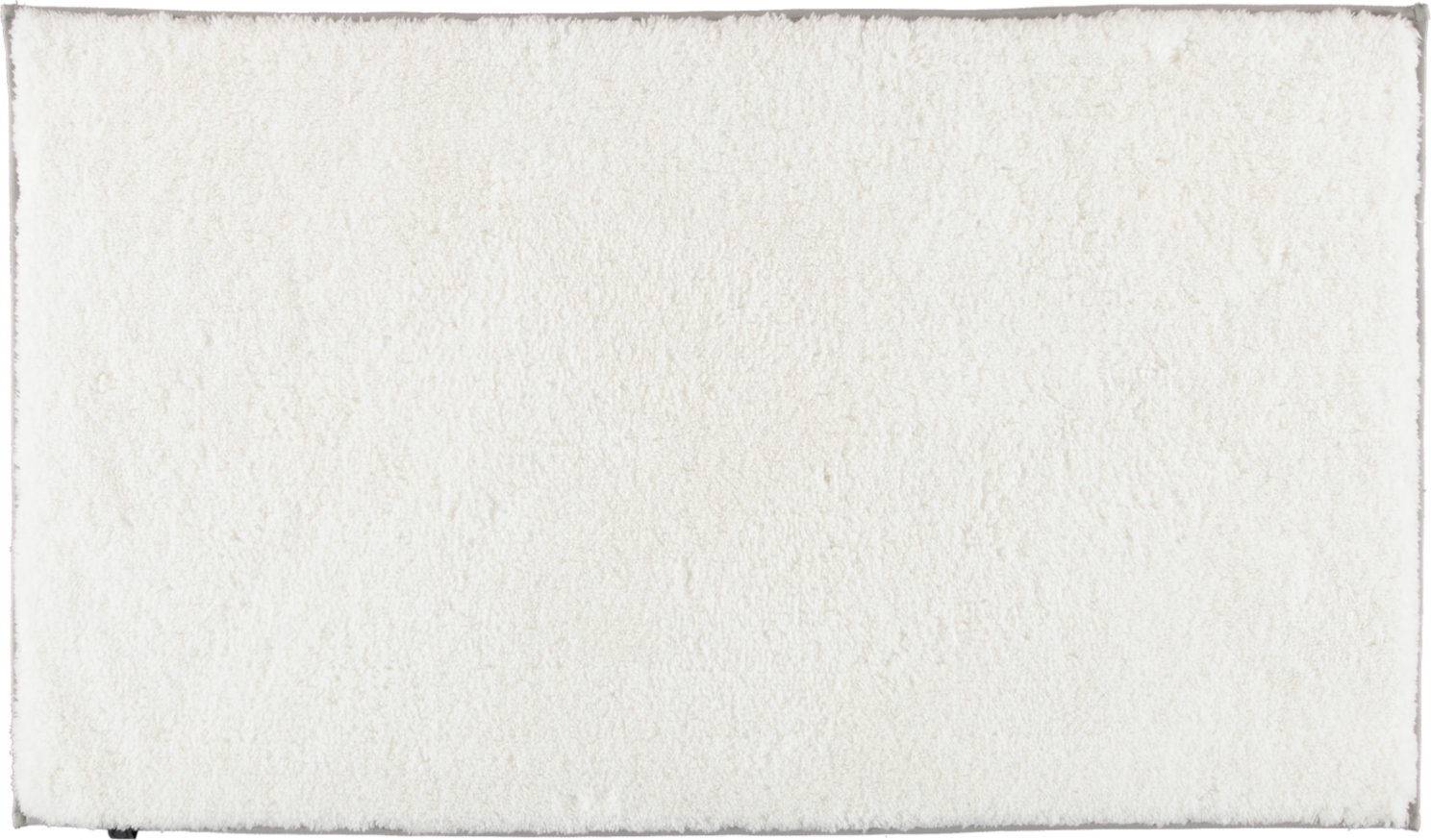 Cawo Badezimmer-Teppich 70 x 120 cm glatt weiß Anti-Rutsch