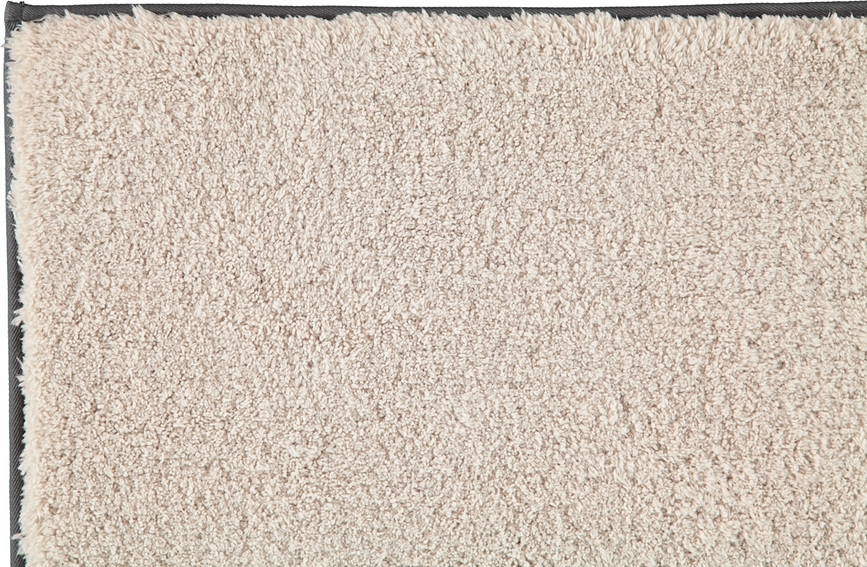 Cawo Tapis de Bain uni antidérapant, 60 x 60 cm, platine