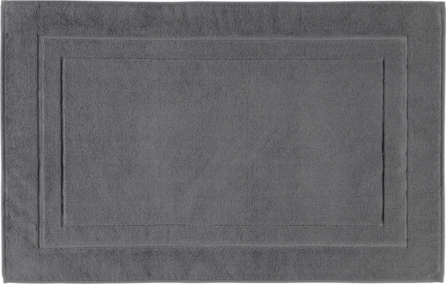 Classic Badezimmer-Teppich 50 x 80 cm anthrazitfarbig