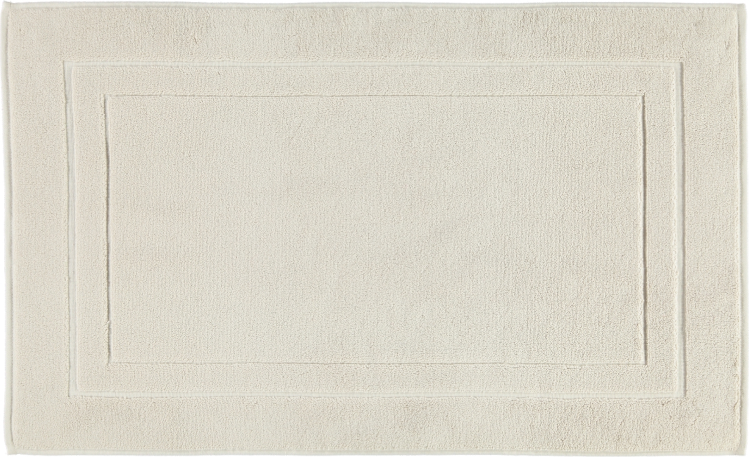 Classic Badezimmer-Teppich 50 x 80 cm ecru