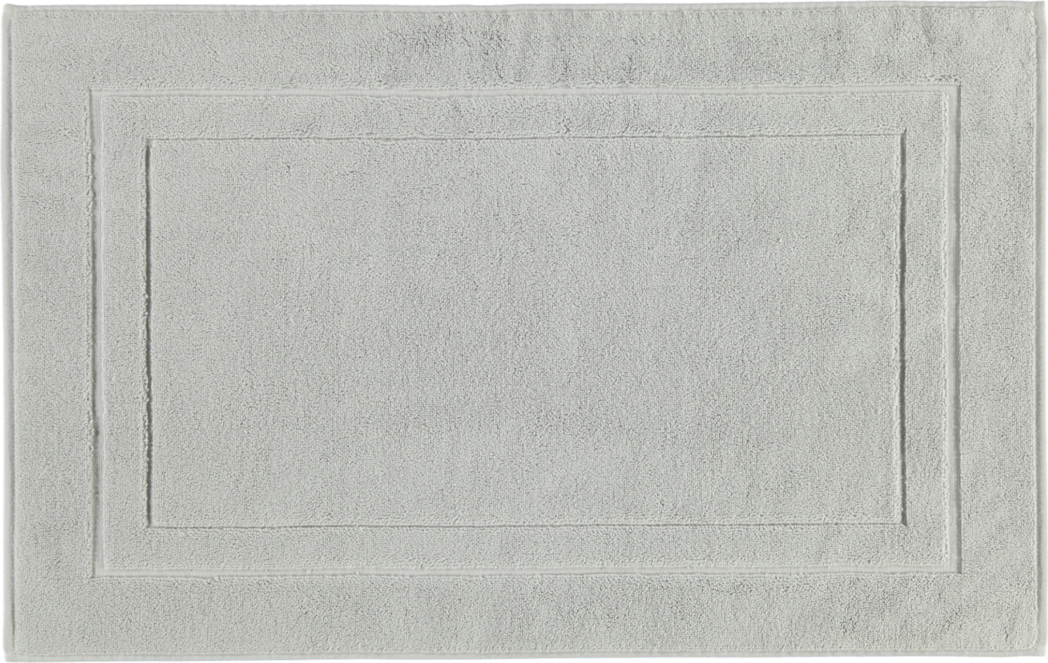 Classic Badezimmer-Teppich 50 x 80 cm platinfarbig