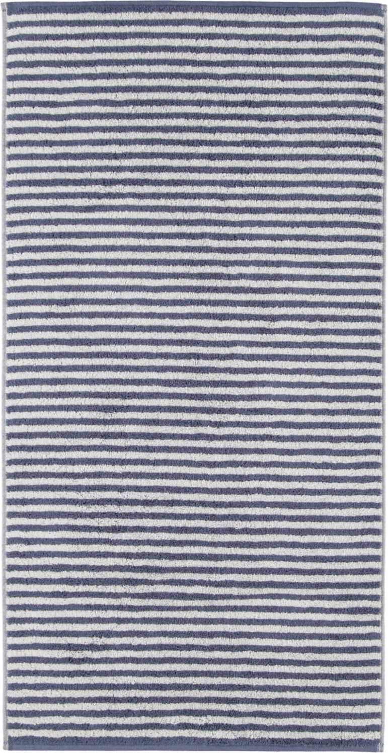 Club Badetuch gestreift 70 x 140 cm, dunkelmarineblau