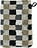 Cube Badehandschuh 16 x 22 cm grau-beige