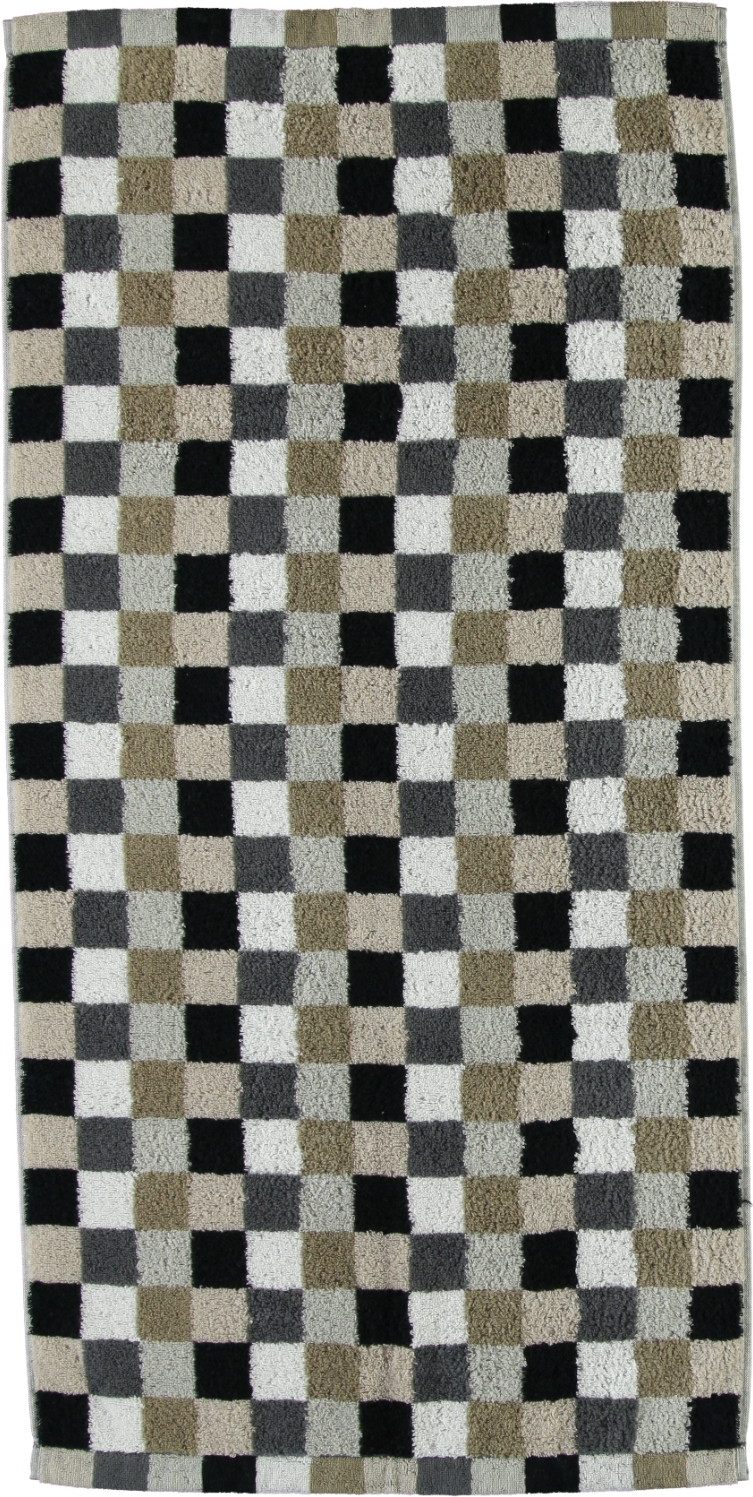 Cube Handtuch 50 x 100 cm grau-beige