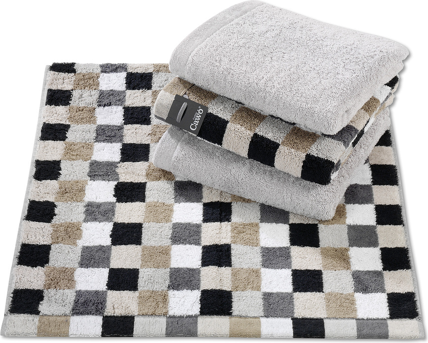 Cube Serviette 30 x 50 cm, multicolore foncé