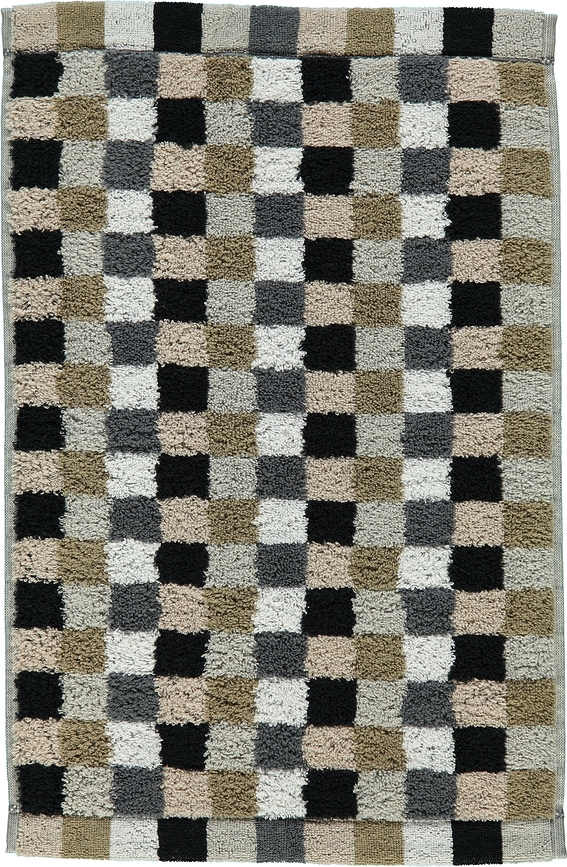 Cube szürke-bézs Törölköző 30 x 50 cm