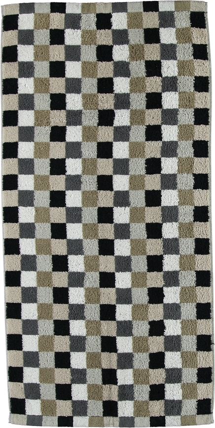 Dvielis Cube pelēki bēšs 50 x 100 cm