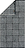 Dvieļu Black&White Chess 80 x 150 cm