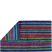 Dywanik łazienkowy Stripes 60 x 100 cm kolorowy ciemny