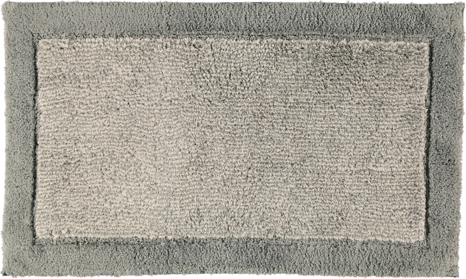 Dywanik łazienkowy Two-Tone 60 x 100 cm grafitowy