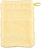 Guanto da bagno Noblesse II liscio 16 x 22 cm miele