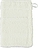Guanto da bagno Noblesse II liscio 16 x 22 cm naturale