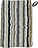 Guanto da bagno Stripes 16 x 22 cm terroso