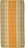 Håndklæde Cashmere i striber 50 x 100 cm lys orange