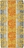Håndklæde Cashmere jacquard 80 x 150 cm lys orange