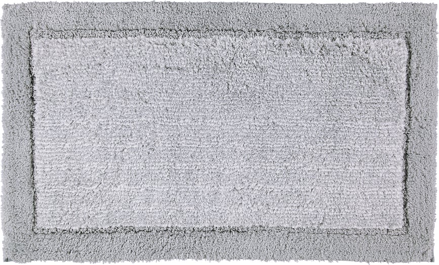 Килимок для ванної Two-Tone 60 x 100 см, платиновий