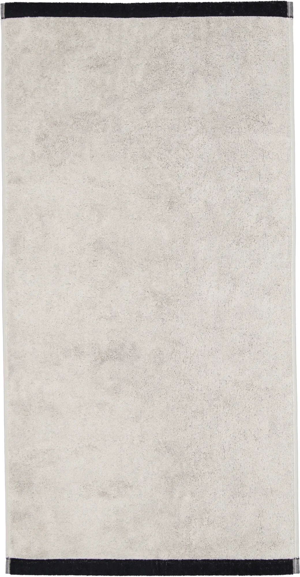 Lifestyle Splash Handtuch 50 x 100 cm grau-schwarz